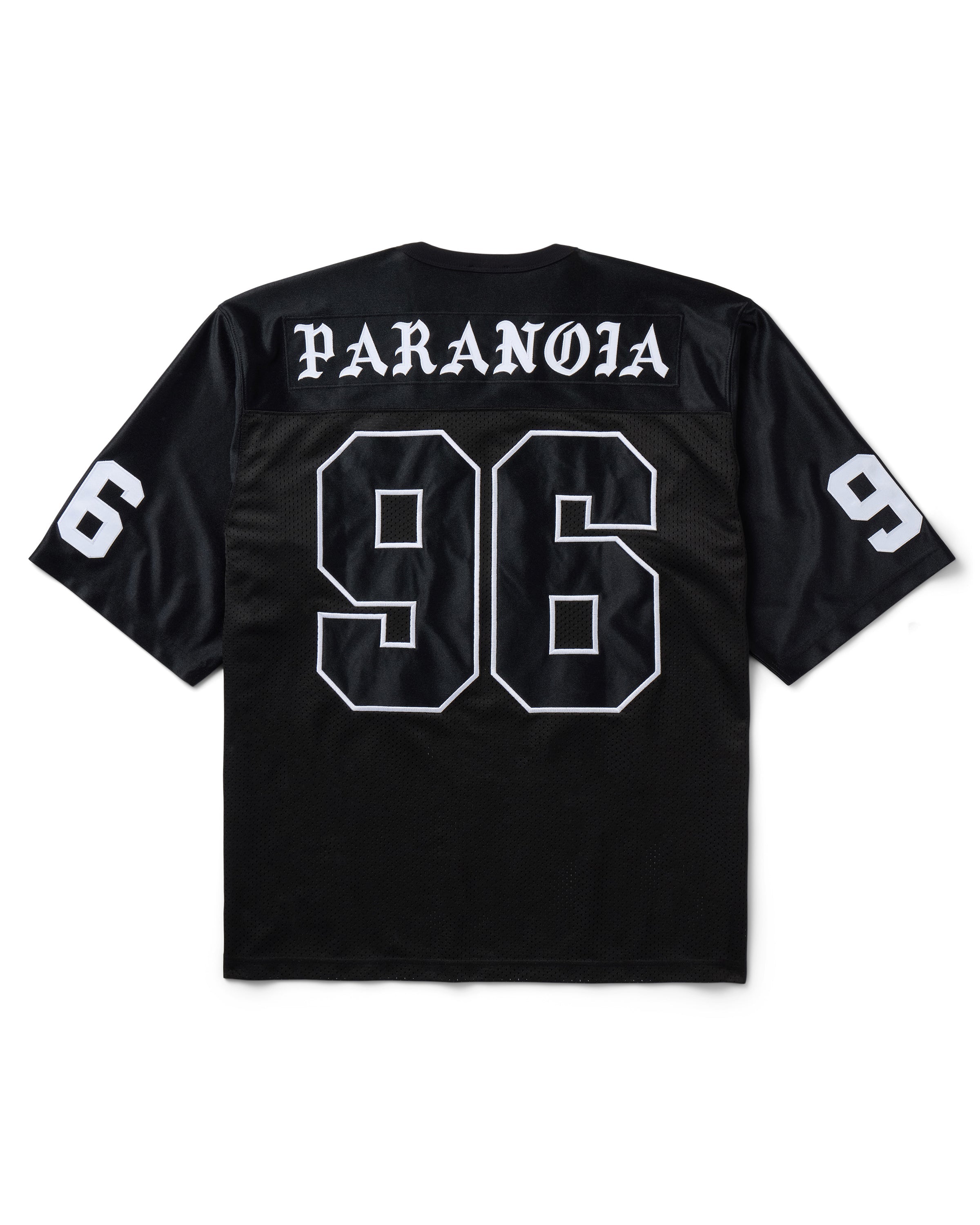 Born X Raised Paranoia Football Jersey - Black - back