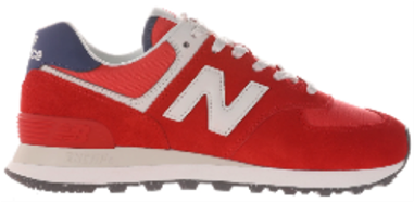 New Balance | W's 574 Red/White