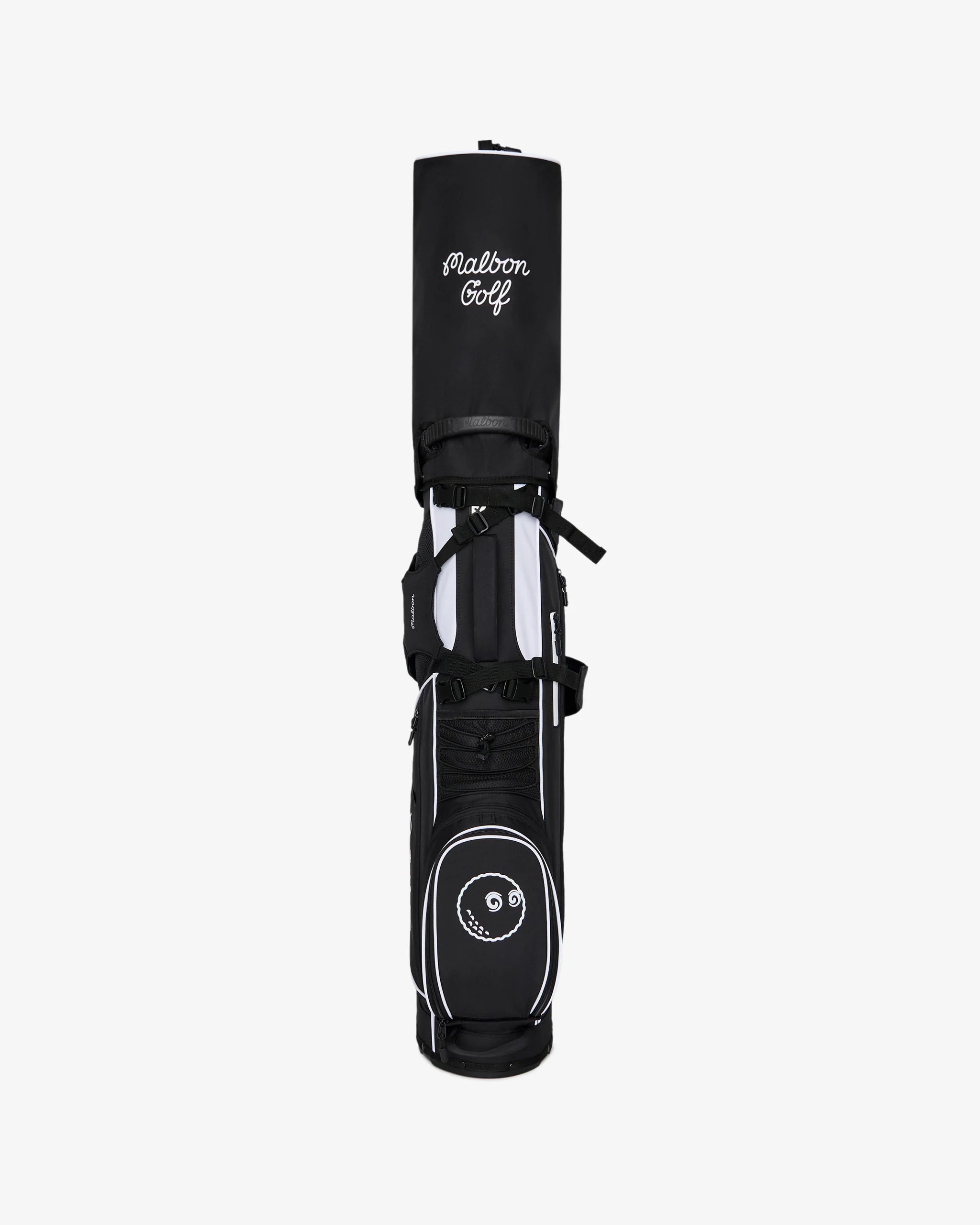 Malbon Golf Icons Walking Bag Black