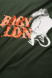 BABYLON RAT TEE- GREEN - Gallery Streetwear