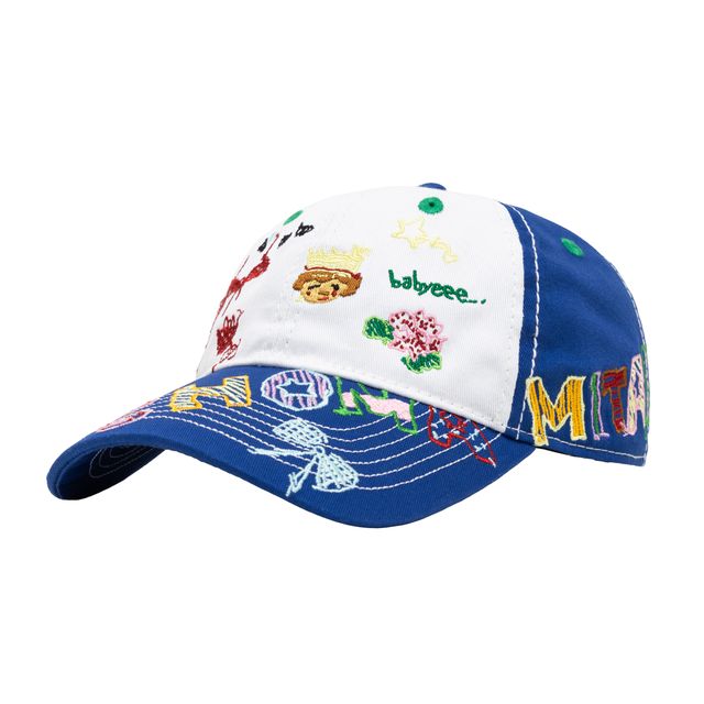 b.Eautiful SHOMAMITANI Babyeee 6 Panel Hat