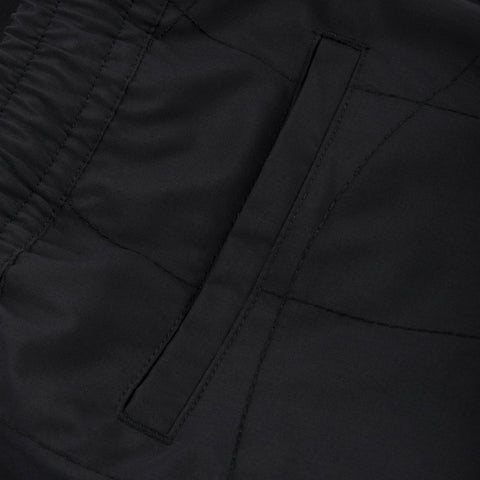 DIME WAVE QUILTED SHORTS BLACK - Gallery Streetwear