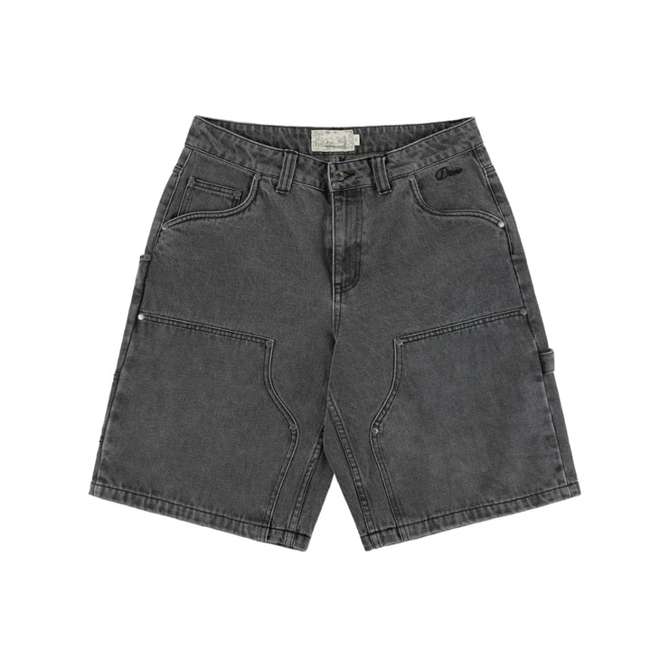 Dime MTL | Carpenter Denim Shorts Faded Black 