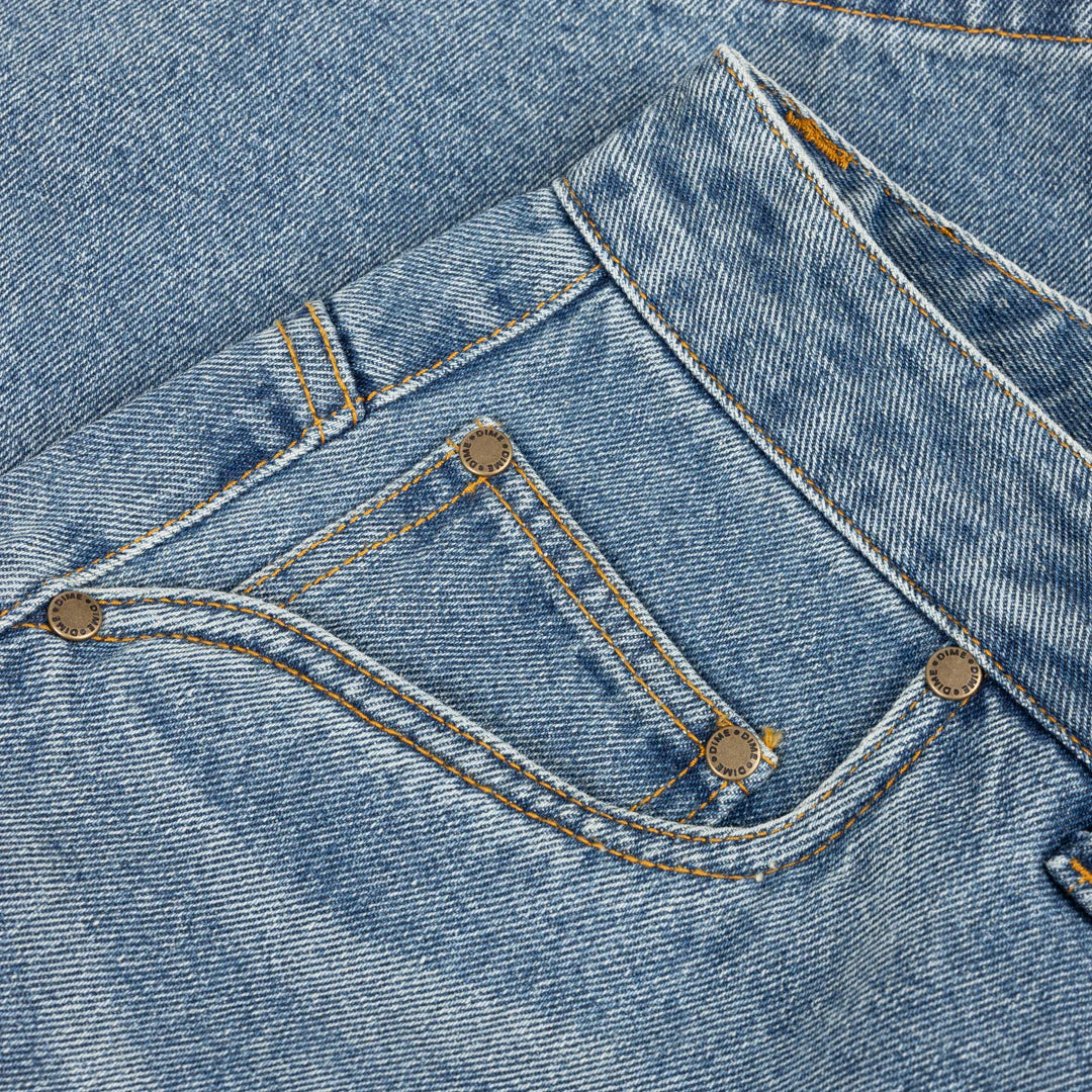 Dime MTL Classic Dime Shorts Sandblasted Indigo
