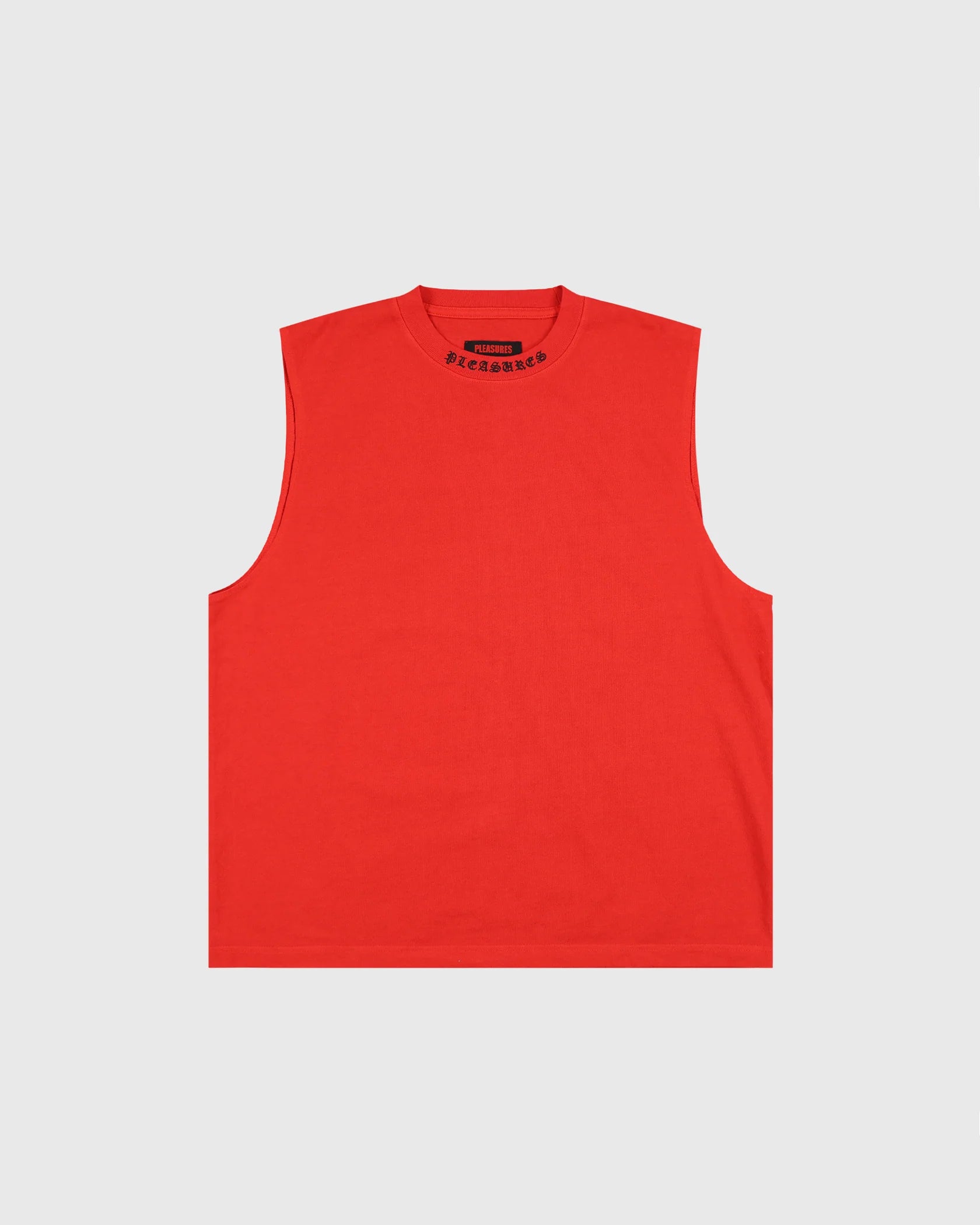 Pleasures Sorrow Sleeveless Shirt Red