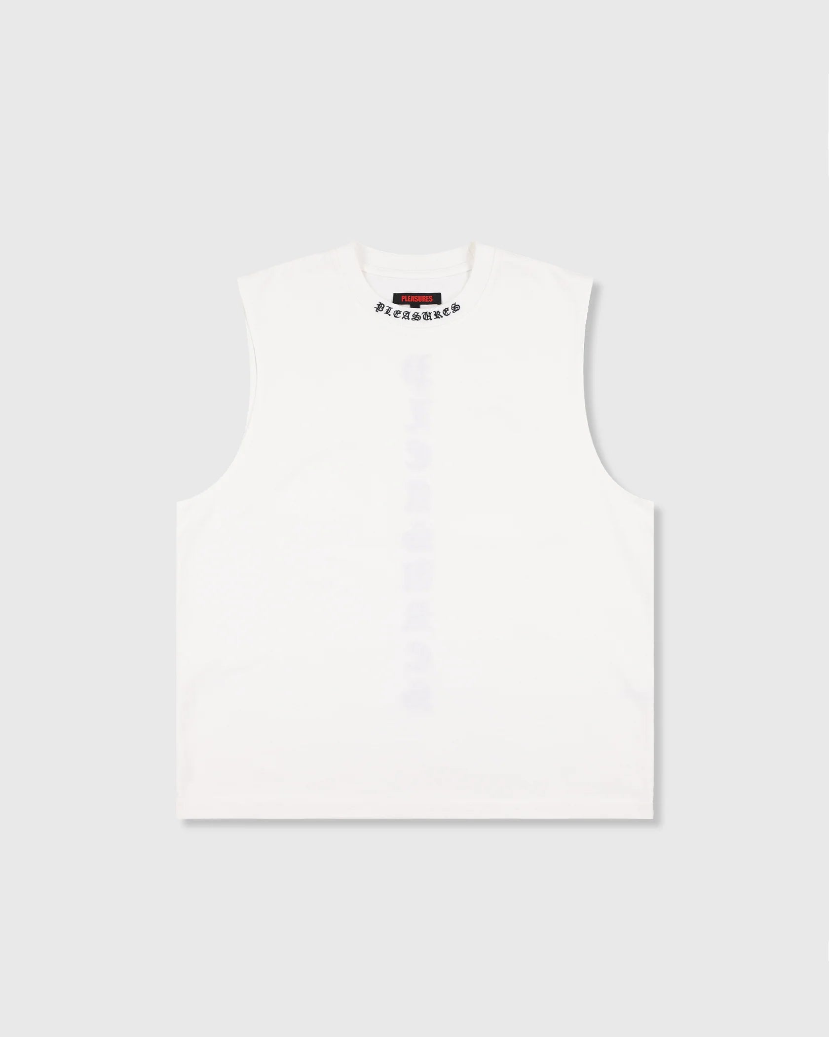 Pleasures Sorrow Sleeveless Shirt White