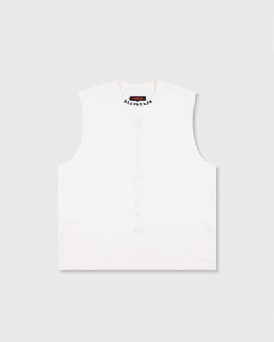 Pleasures Sorrow Sleeveless Shirt White