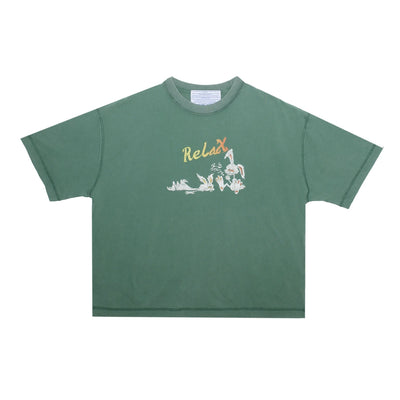 Jungles Jungles | Relax Tee Green - Gallery Streetwear