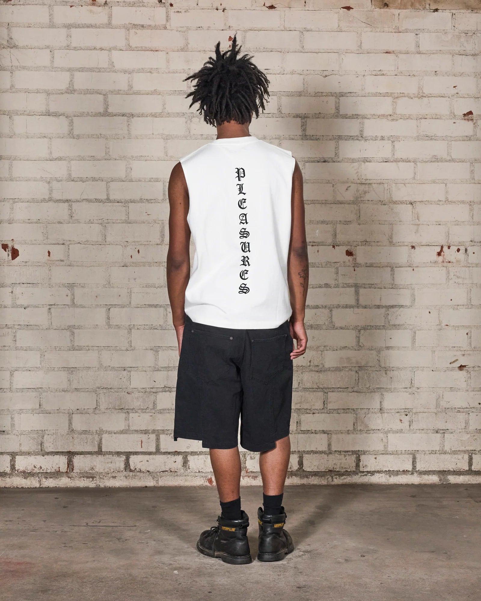 Pleasures Sorrow Sleeveless Shirt White