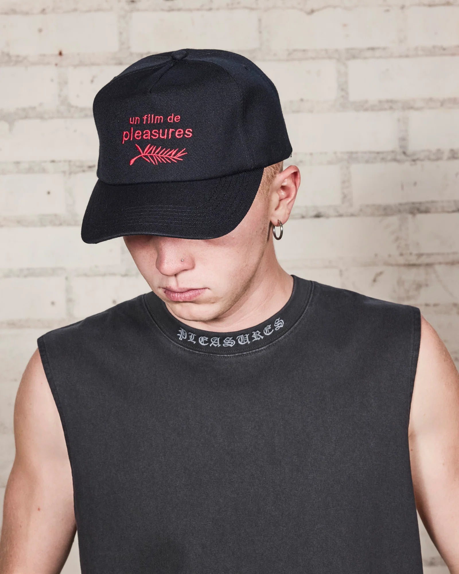 Pleasures Film Snapback Black