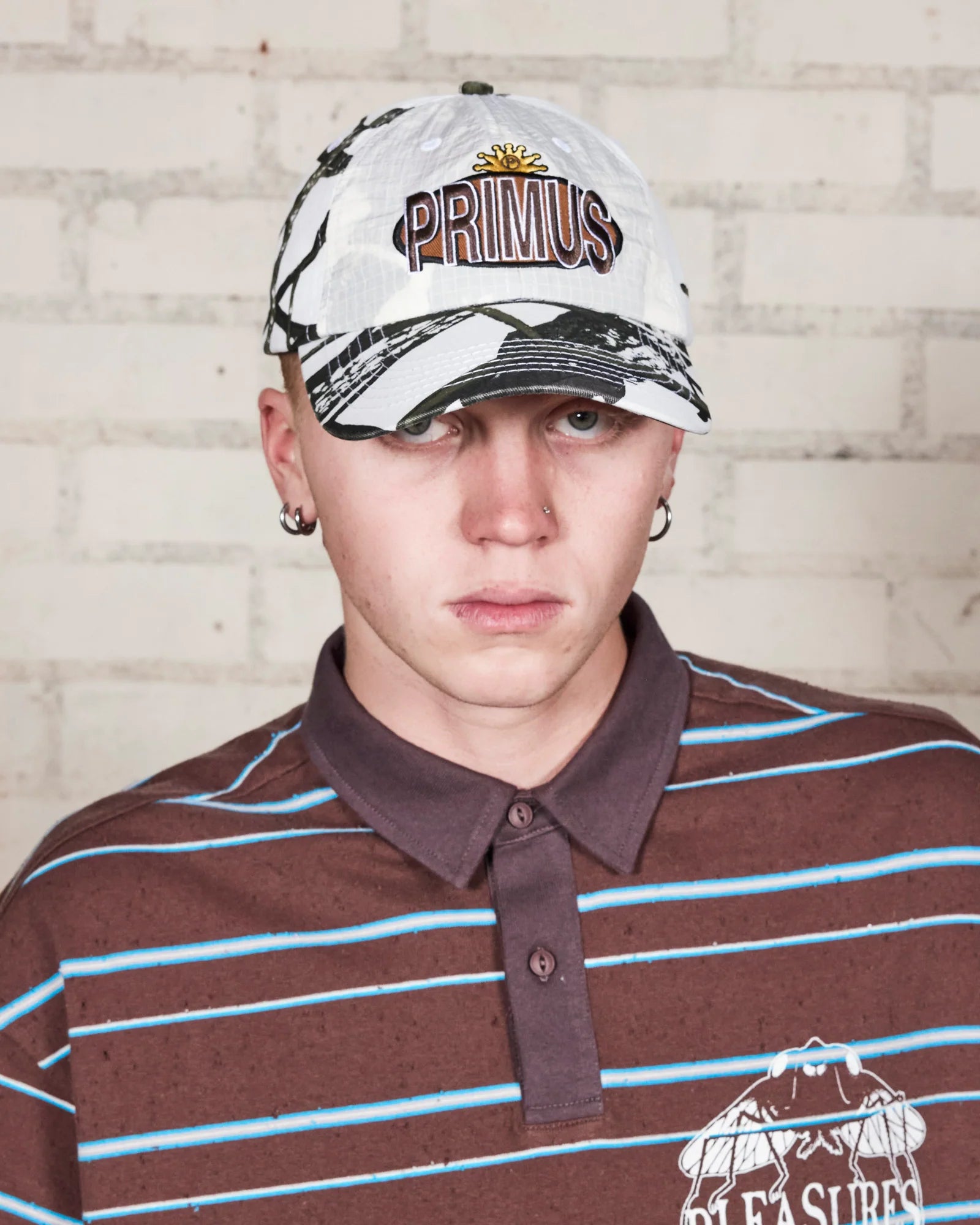 Pleasures Brown Album Layer Cap