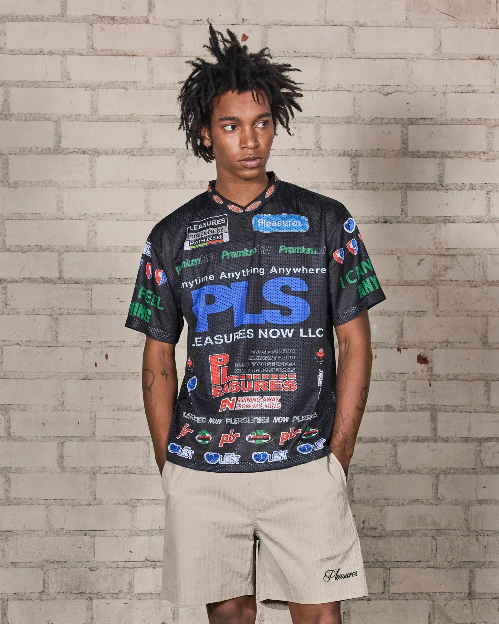 Pleasures Oral Mesh Shirt