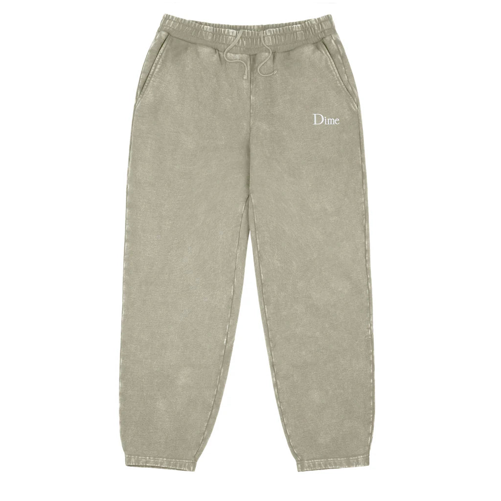 Dime MTL | French Terry Sweatpants Faded Cement - front