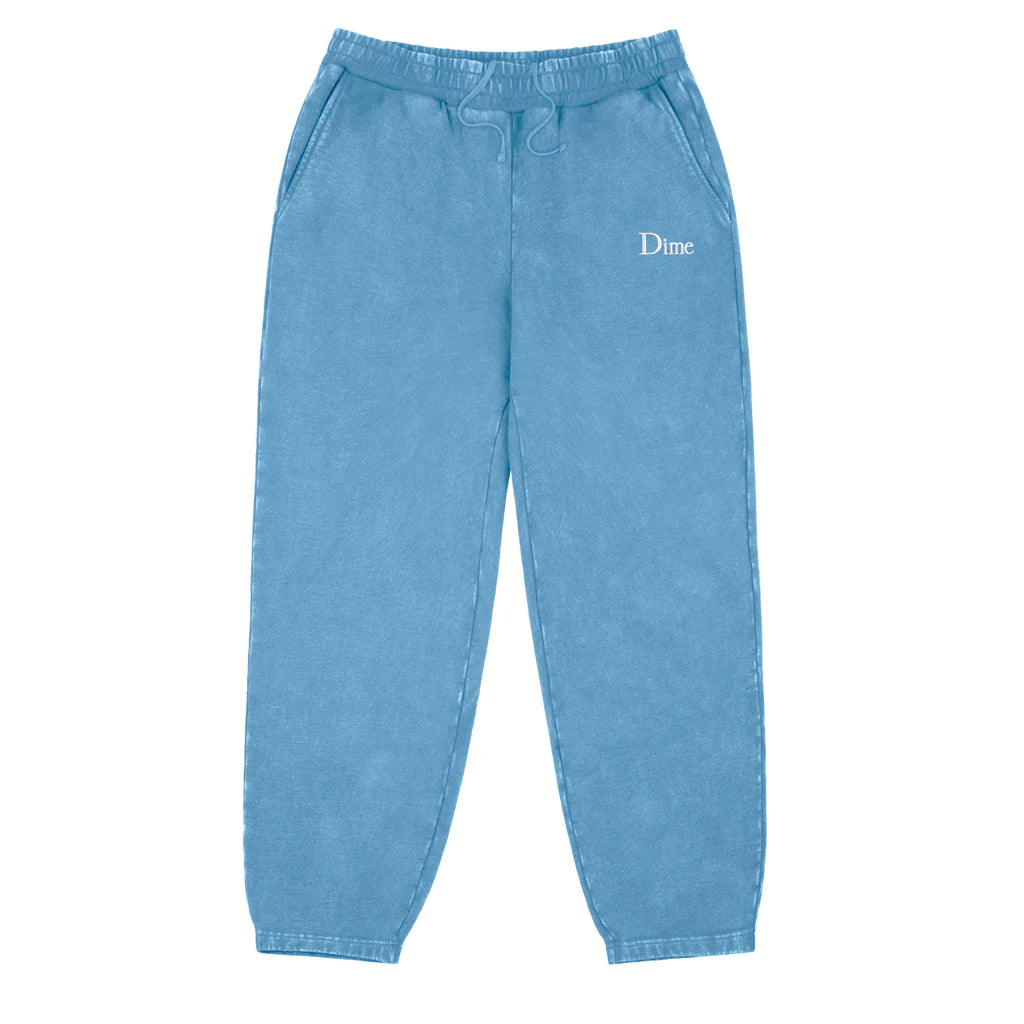 Dime MTL | French Terry Sweatpants Faded Sky - front