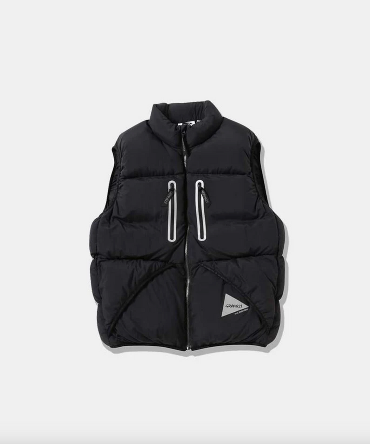 Gramicci and Wander | Down Vest Black