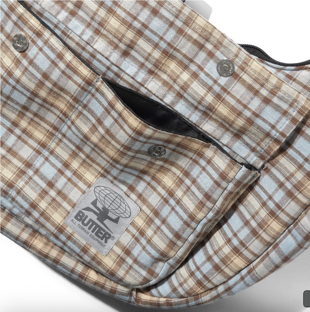 Butter Goods Cross Body Bag - Plaid