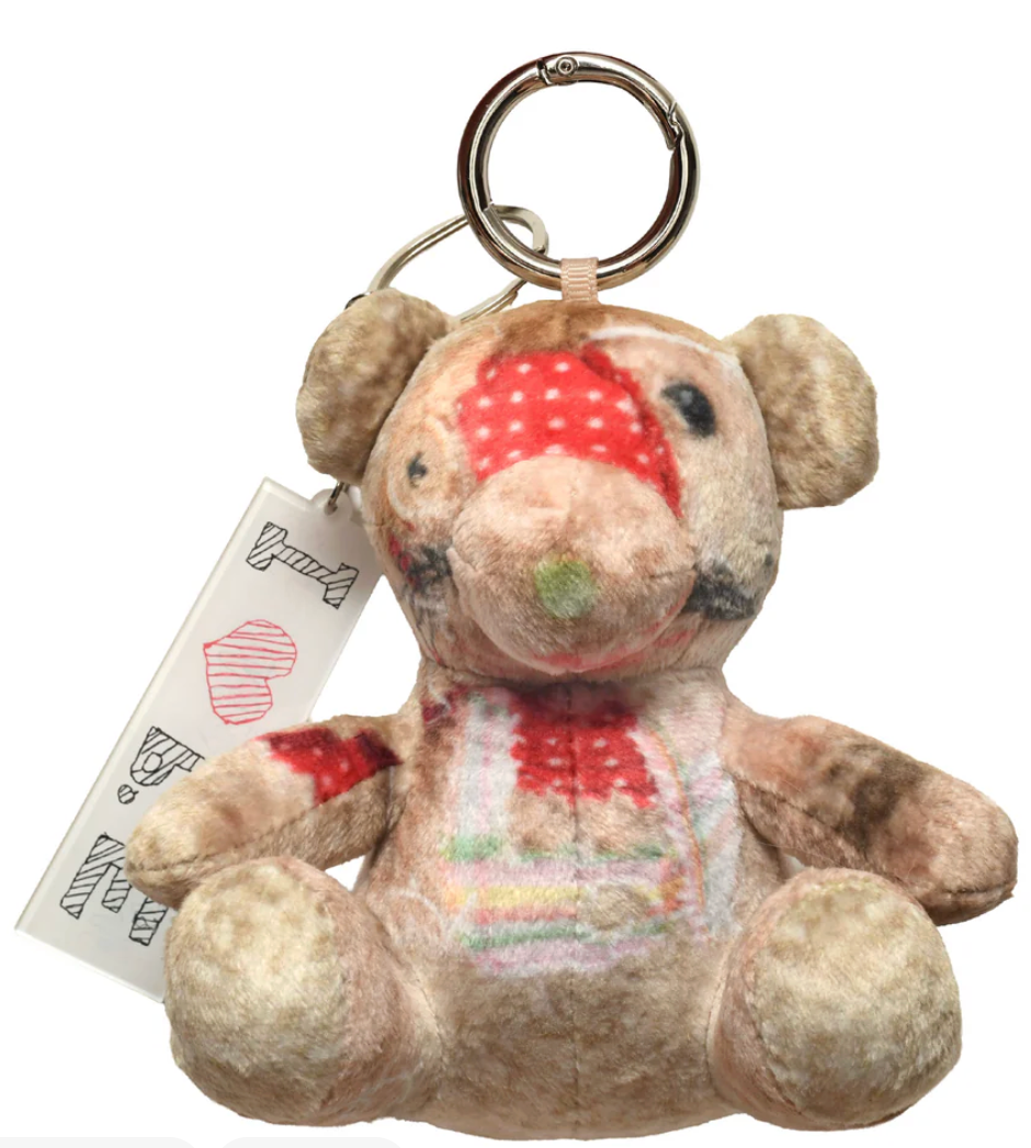 b.Eautiful SHOMAMITANI Teddy Bear Keychain