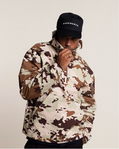 Students Golf Canyonlands Anorak Jacket – Camo