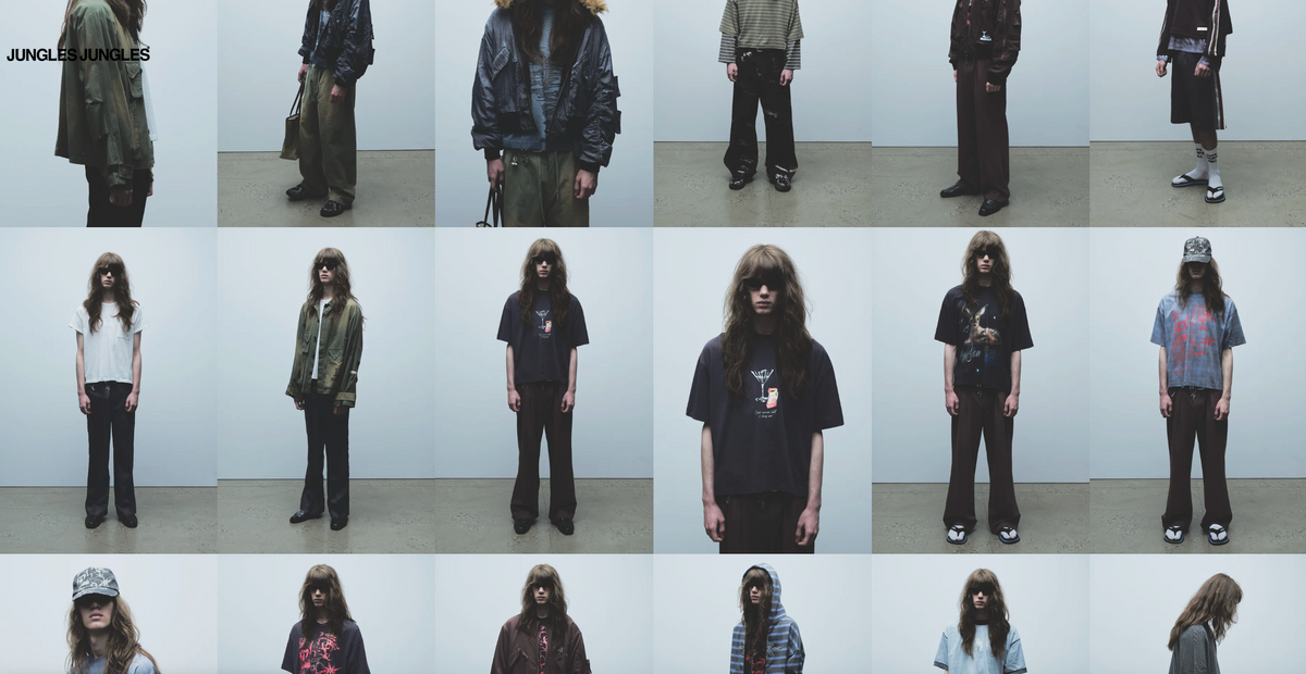 Jungles Jungles Fall 2026 collection is now sold and stocked at Gallery Streetwear Canada