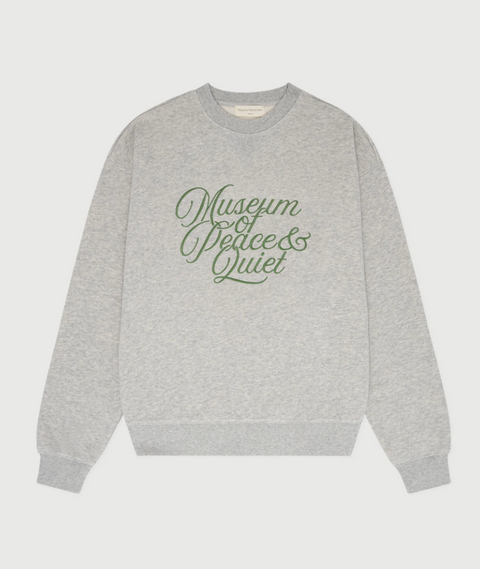 MOPQ Scribe Crewneck - Heather - Gallery Streetwear