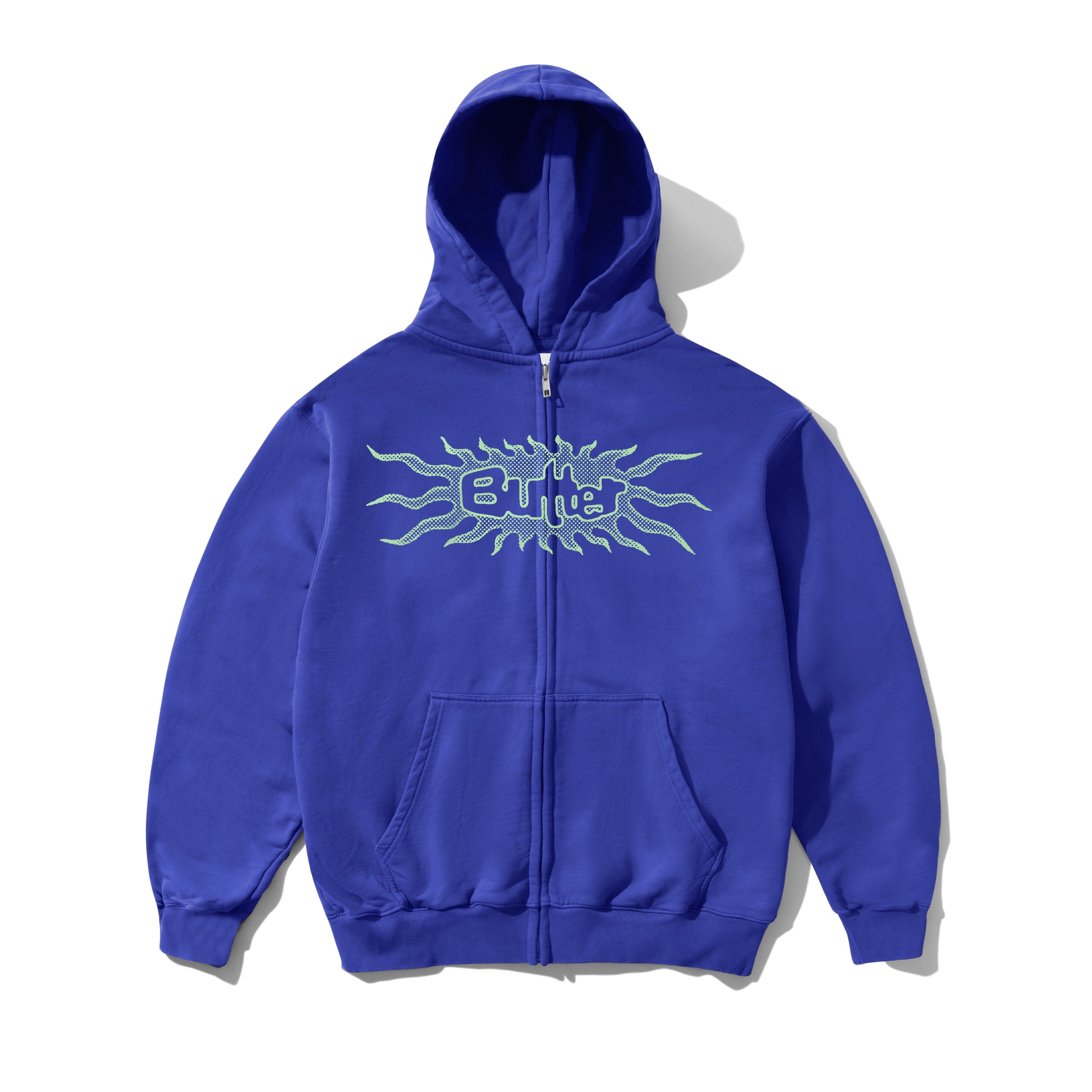Butter Goods Solar Zip-Thru Hood – Royal