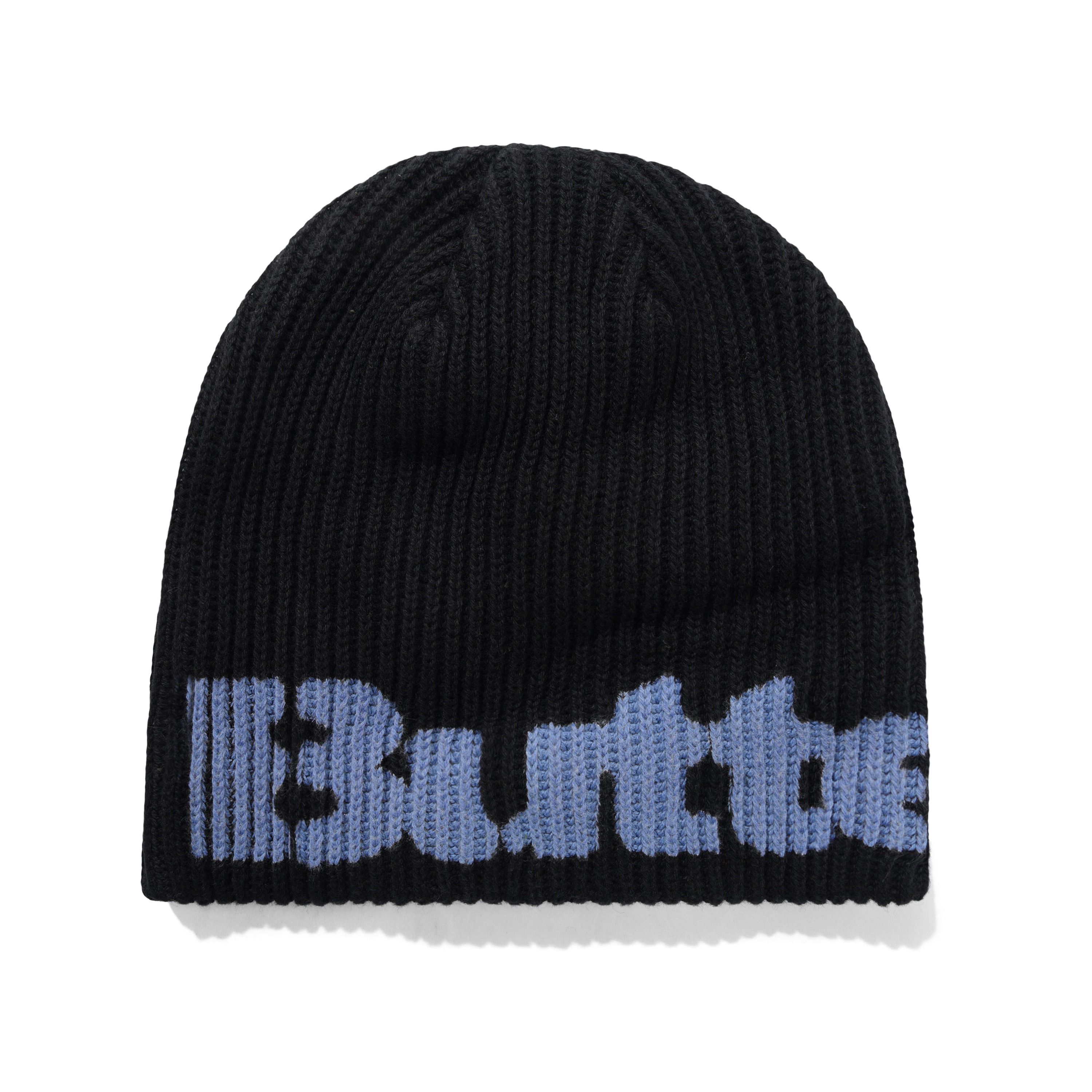 Butter Goods Stencil Skully Beanie – Black