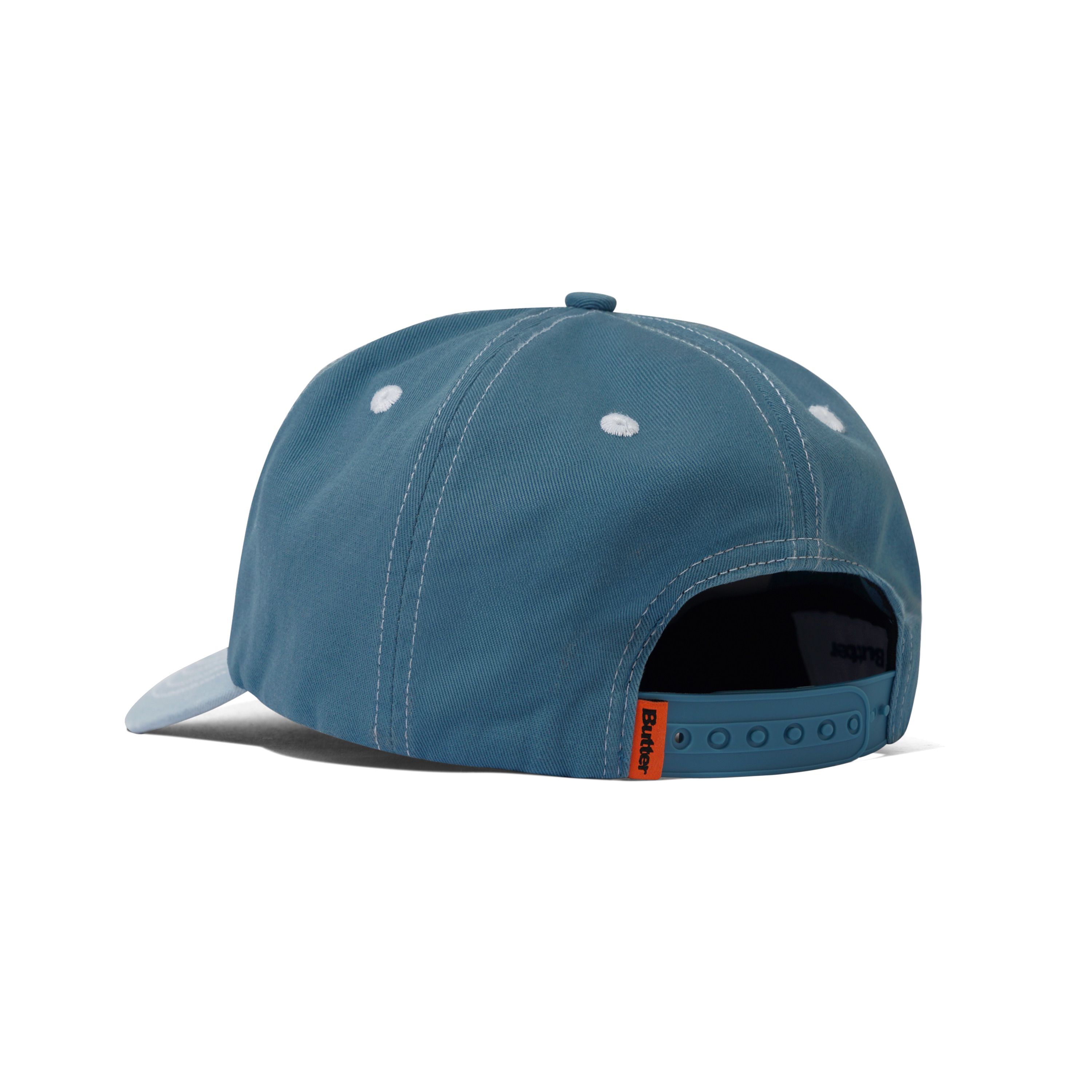 Butter Goods Stretch 5 Panel Cap – Washed Slate