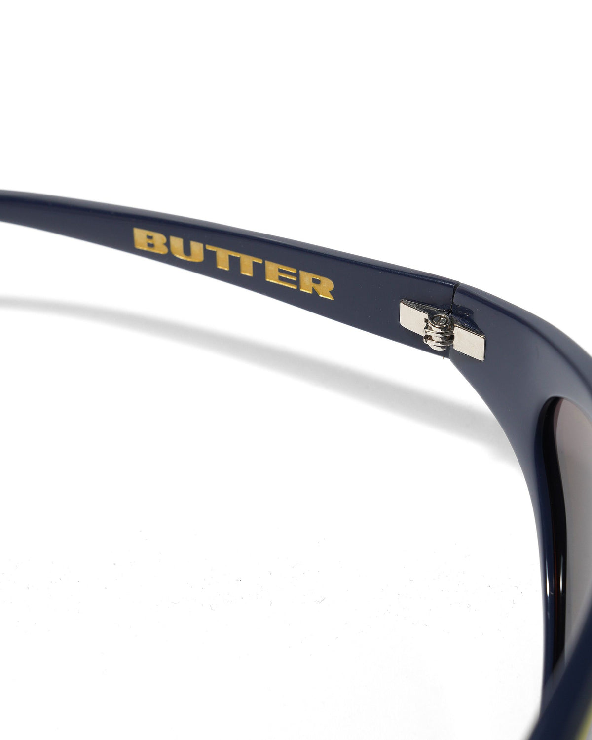Butter Goods x Umbro Striker Sunglasses Navy — product shot