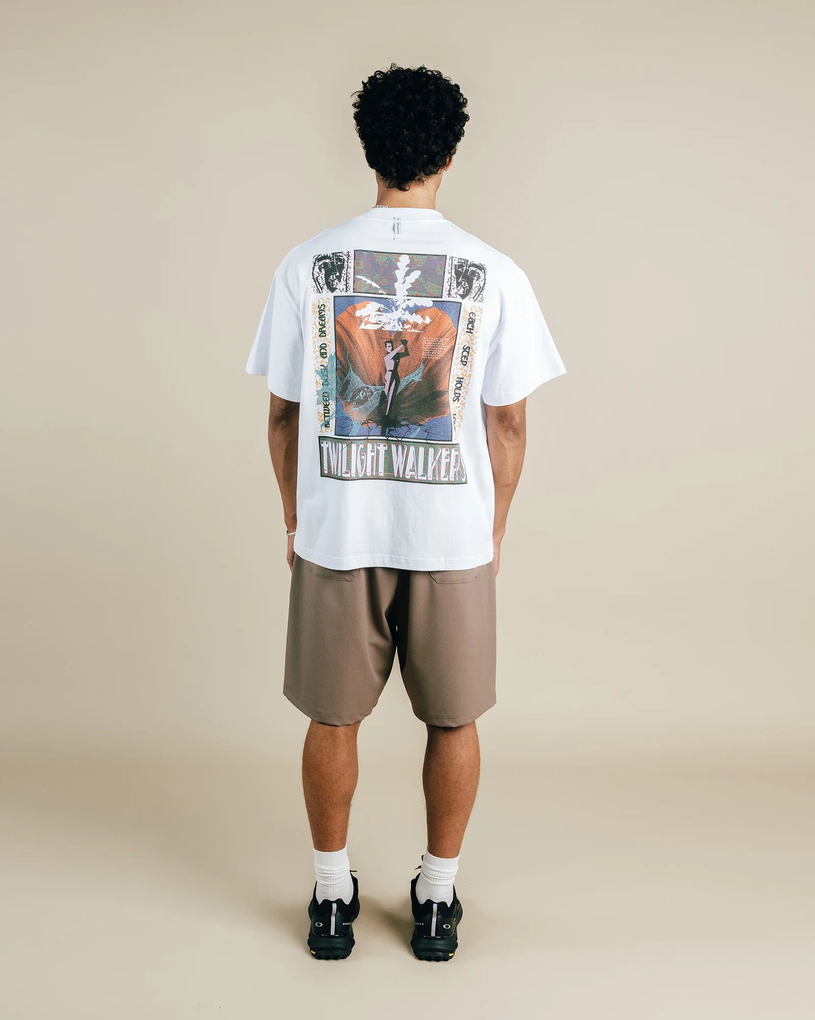 Students Golf Twilight S/S T-Shirt White