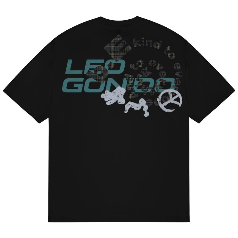 b.Eautiful Leo Gon'do 3 Chains T-Shirt Black
