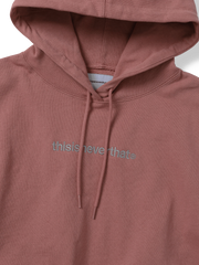 Thisisneverthat | T-Logo W hoodie Redwood