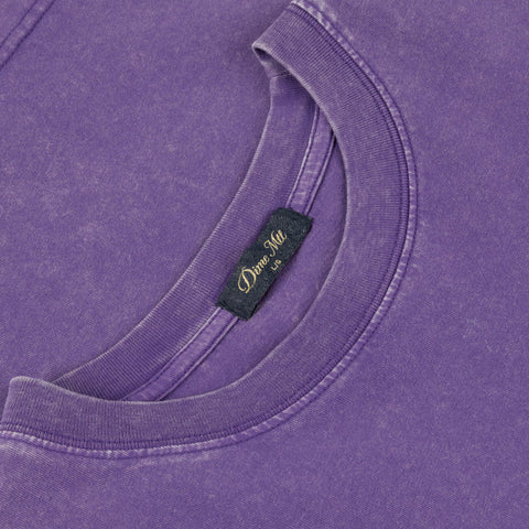 Dime MTL | Small Logo tee Faded Iris - detail