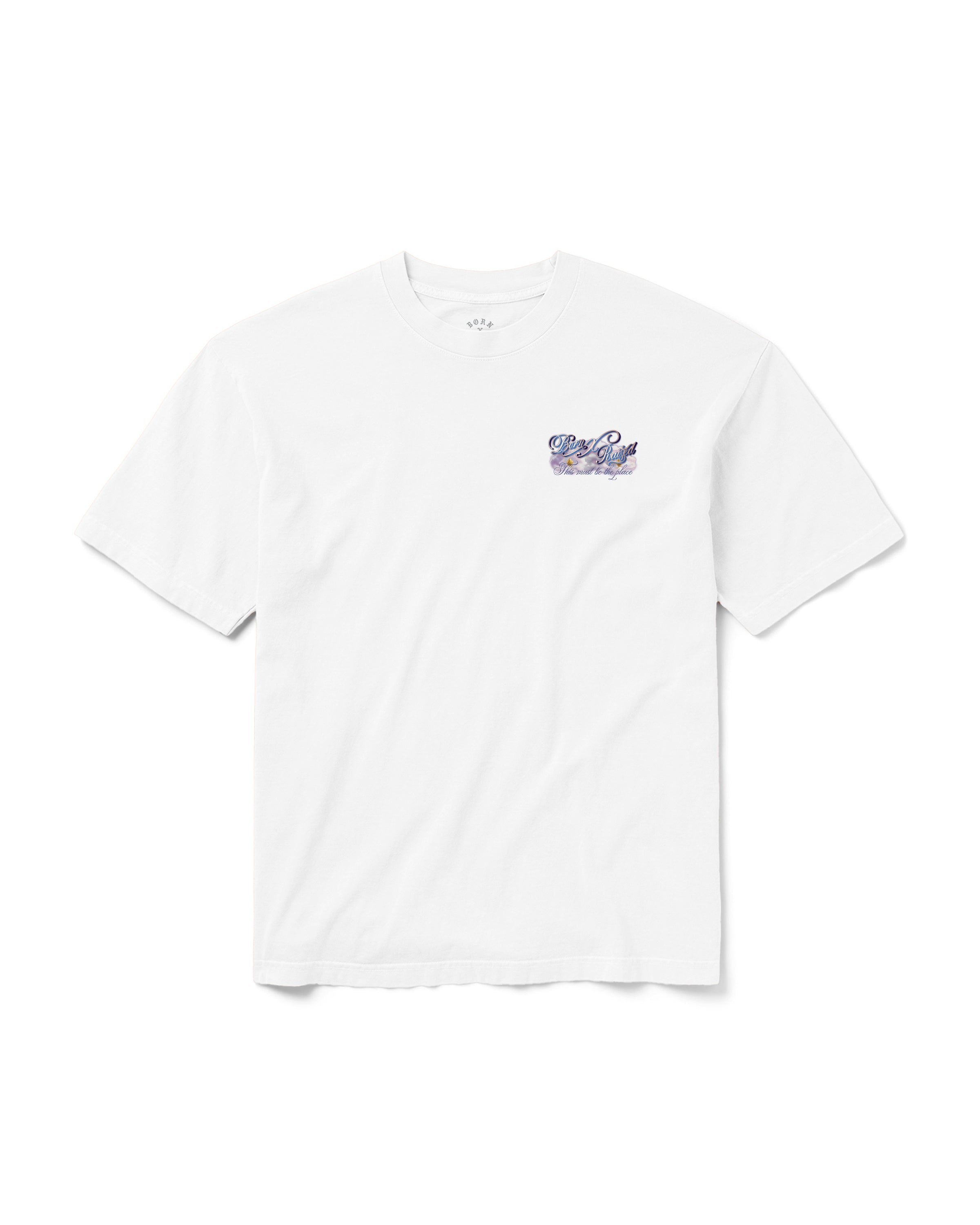 Born X Raised This Must Be The Place Tee - White - front