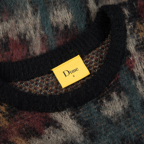 Dime | Plaid Mohair Knit - Gallery Streetwear