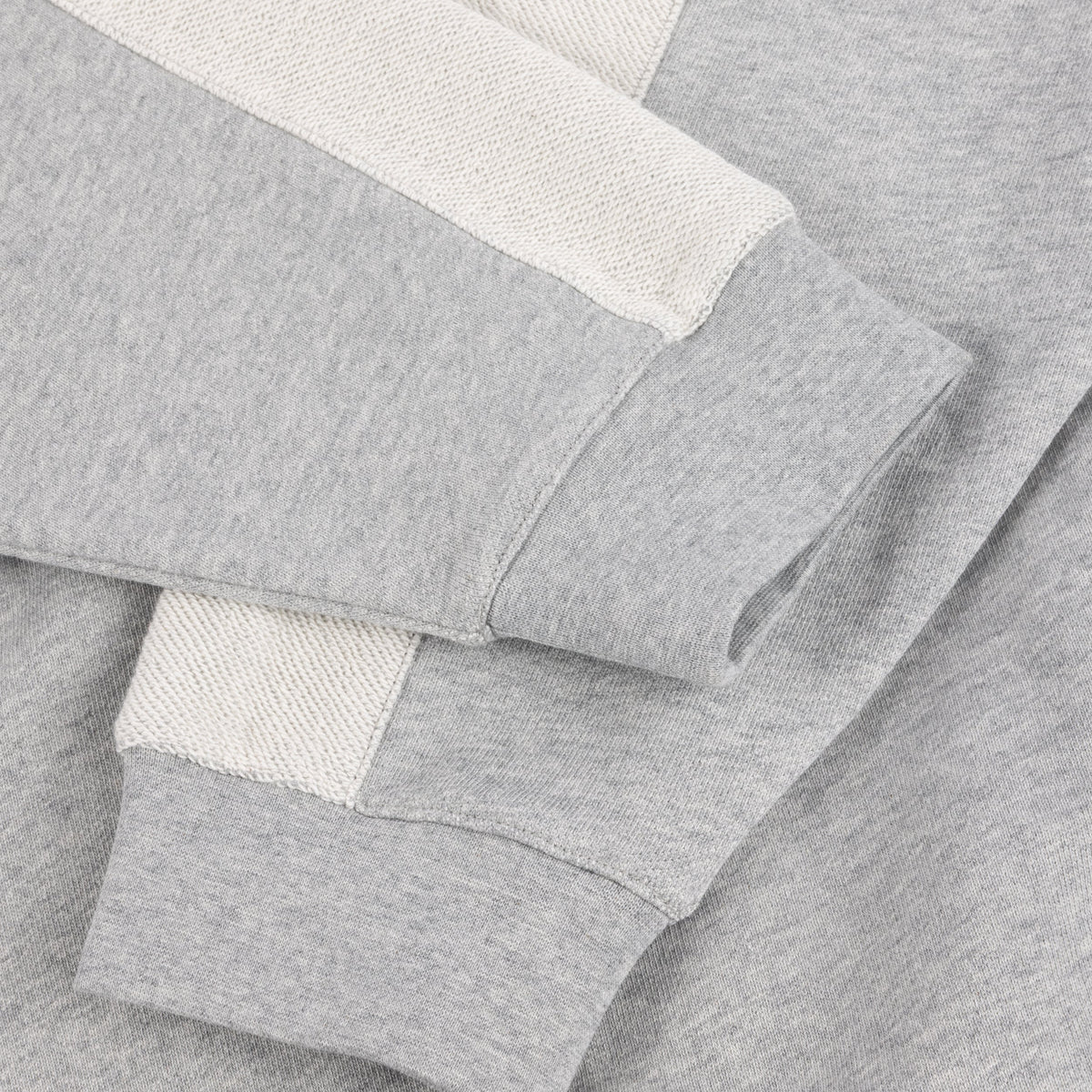Dime MTL Reversed French Terry Crewneck Ash — detail