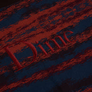 Dime MTL | Brushstroke L\s Shirt Bordeaux 1