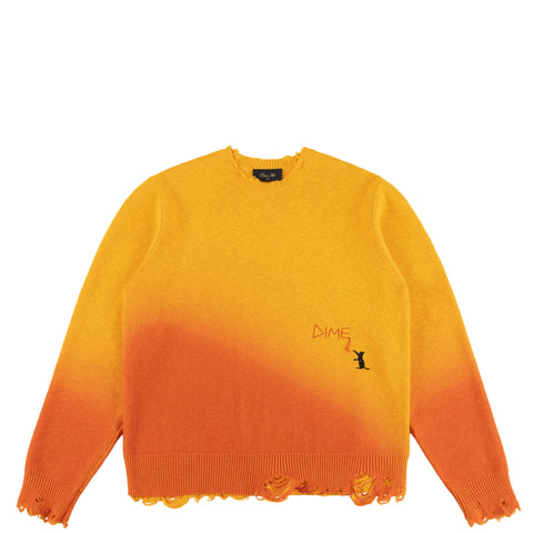 Dime MTL |  Cat Knit Sweater Sunset