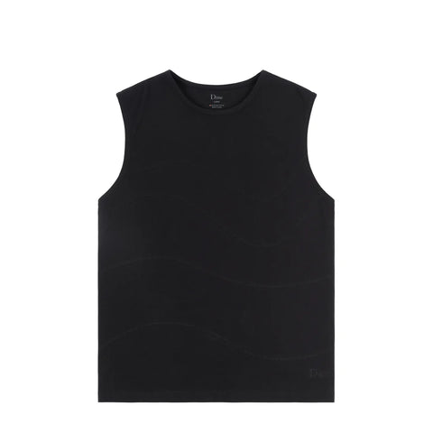 Dime | Wave Sleeveless Shirt Black - Gallery Streetwear