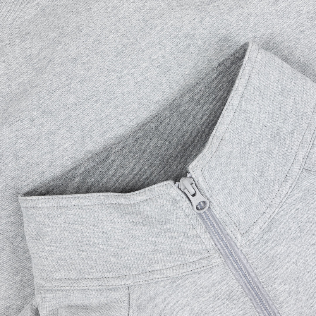 Dime MTL Classic Terry Quarter Zip Grey