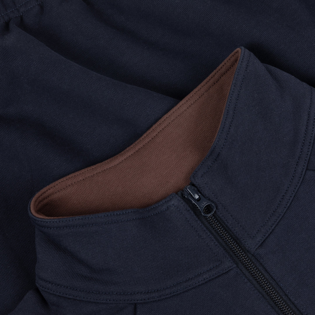 Dime MTL Classic Terry Quarter Zip Navy
