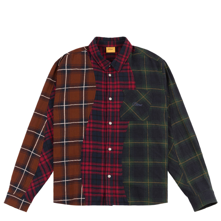 Dime MTL | Triple Plaid Shirt