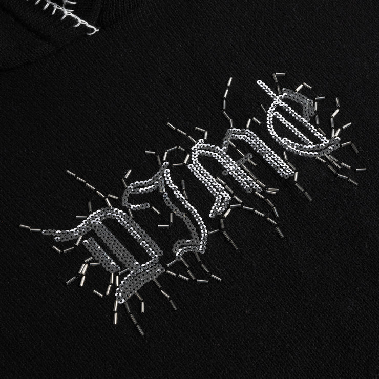 Dime | Hardcore Wool Hoodie Black