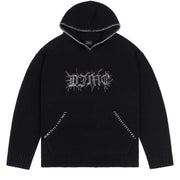 Dime | Hardcore Wool Hoodie Black