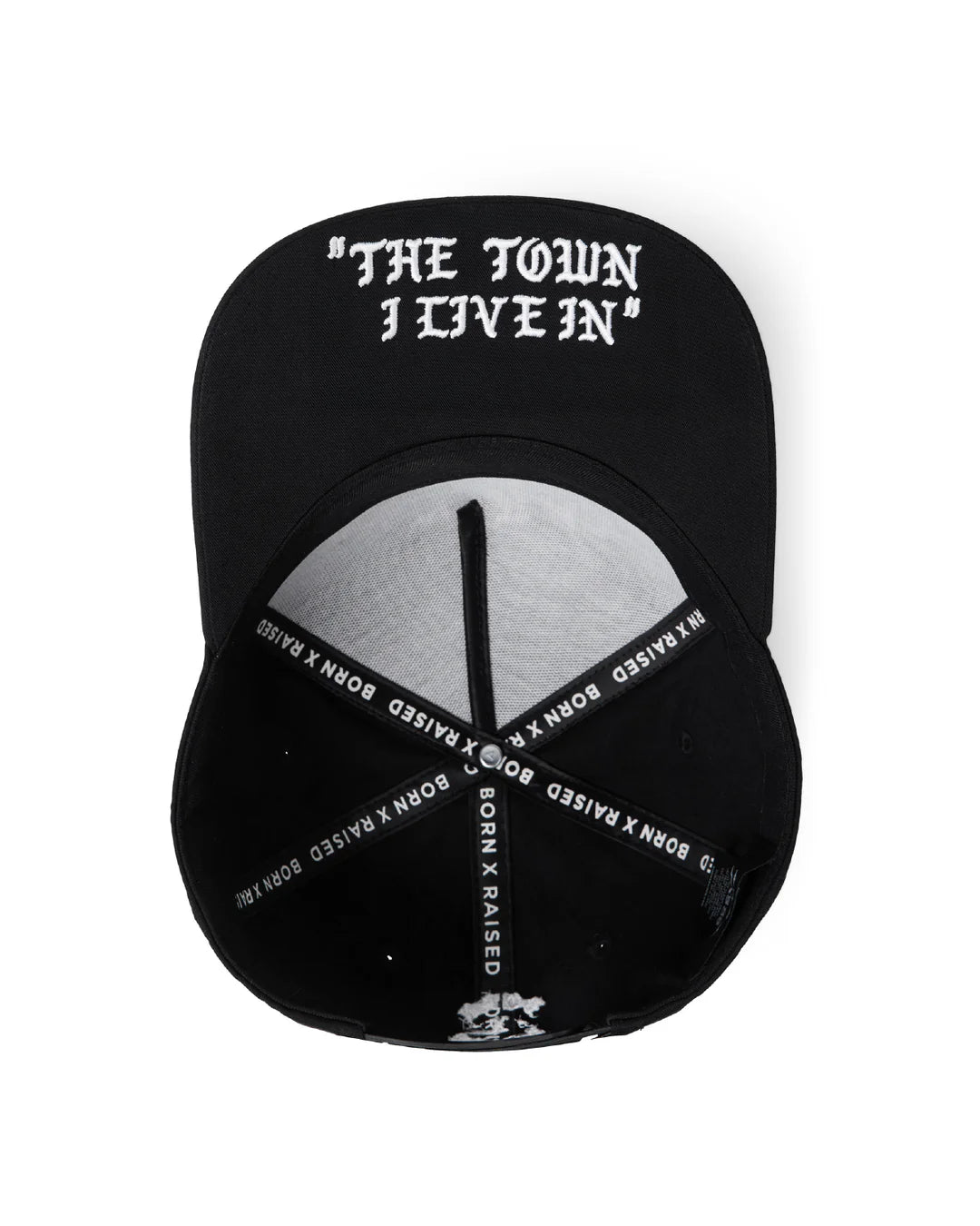 Born X Raised The Town Snapback Hat