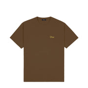 Dime | Small Logo Tee Dark Brown