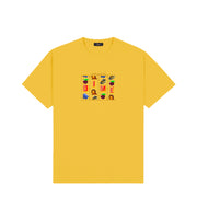 Dime | VLT Tee Gold Yellow - Gallery Streetwear