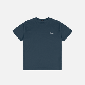 Dime MTL Classic Small Logo T-Shirt Navy — product shot