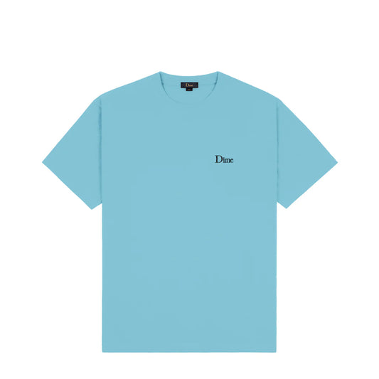 DIME SMALL LOGO TEE- OCEAN BLUE - Gallery Streetwear