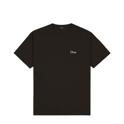 Dime MTL | Small Logo Tee Vintage Black