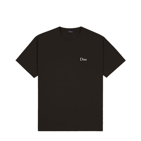 Dime MTL | Small Logo Tee Vintage Black